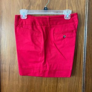 The Limited NEW Drew Fit Shorts in Red size 12